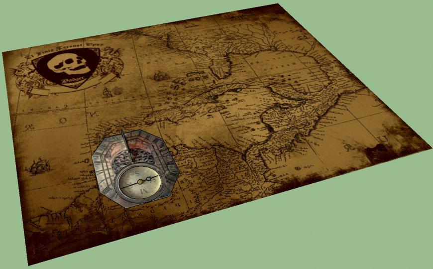 Wall clock plan detail dwg file.