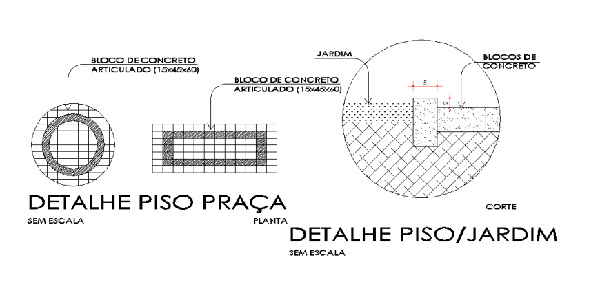 Wall Cutting Section Detail