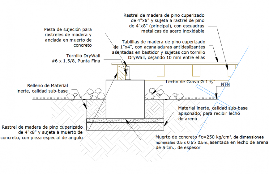 Wood flooring parquet section autocad file
