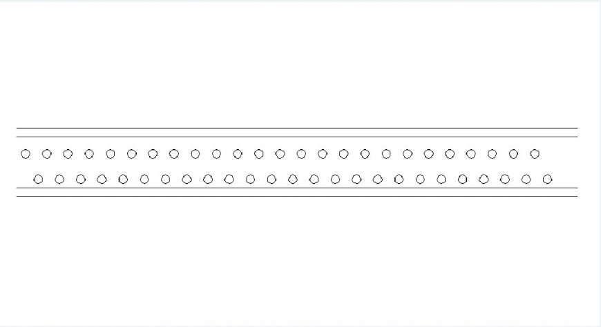 Wooden screw elevation block drawing details dwg file