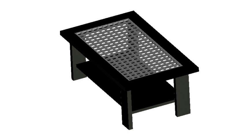 Wooden table desk details 3d model furniture unit autocad file