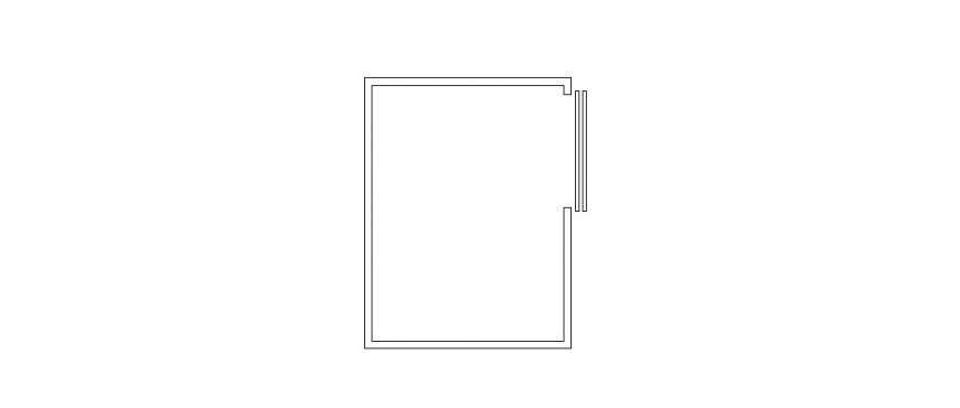 Wooden table elevation block cad drawing details dwg file